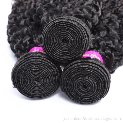 Raw Indian Best Chinese Jerry Curly Wholesale  Hair Vendors Brazilian Cambodian 9A 10A Grade Virgin Human Hair Bundles